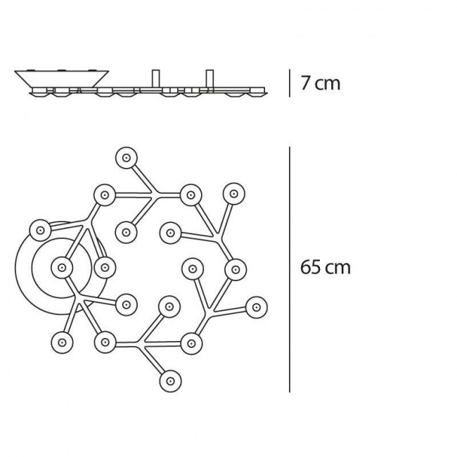 Потолочный светильник Artemide Led Net 1594050A
