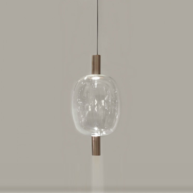 Подвесной светильник Vistosi Riflesso RIFLE SP 2 CRTR BKS L32 10 CE