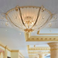 Потолочный светильник Masca Gotica 1846/12PL Oro frise Потолочный светильник Masca Gotica 1846/12PL Oro frise