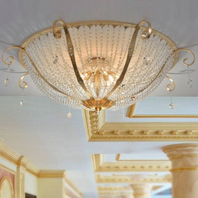 Потолочный светильник Masca Gotica 1846/12PL Oro frise Потолочный светильник Masca Gotica 1846/12PL Oro frise