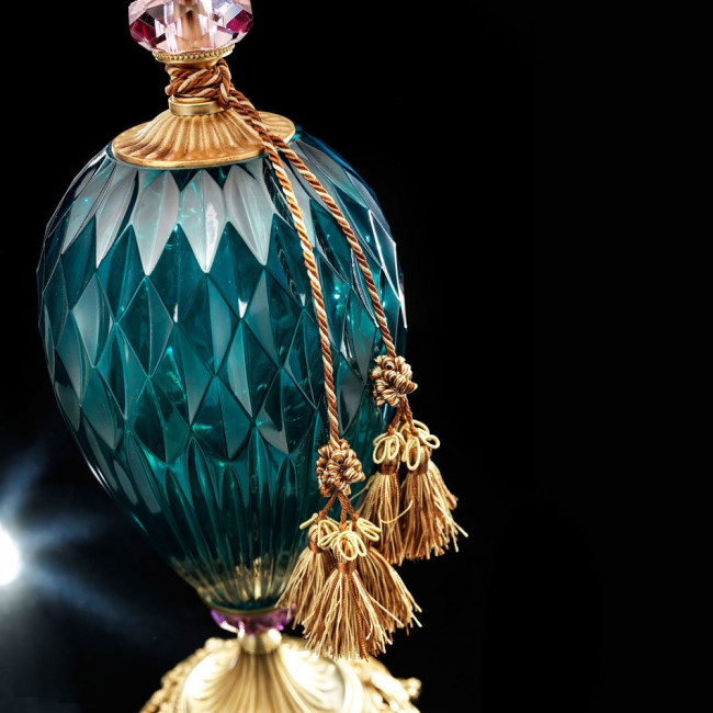 Настольная лампа Euroluce Diamond LG1 Verde Настольная лампа Euroluce Diamond LG1 Verde