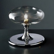 Настольная лампа IDL Moira 366/1LP chrome + CRISTALLO Настольная лампа IDL Moira 366/1LP chrome + CRISTALLO