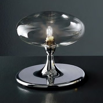 Настольная лампа IDL Moira 366/1LP chrome + CRISTALLO Настольная лампа IDL Moira 366/1LP chrome + CRISTALLO