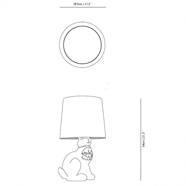 Настольная лампа MOOOI Rabbit MO-PALI312900 + MO-PALI312002 Настольная лампа MOOOI Rabbit MO-PALI312900 + MO-PALI312002