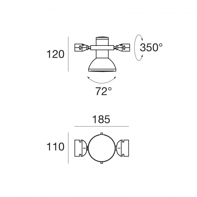 Светильник для струнной системы Linea Light Halley TR4202-3 Светильник для струнной системы Linea Light Halley TR4202-3