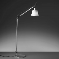 Торшер Artemide Tolomeo basculante lettura satin diffuser A014900 + A014610