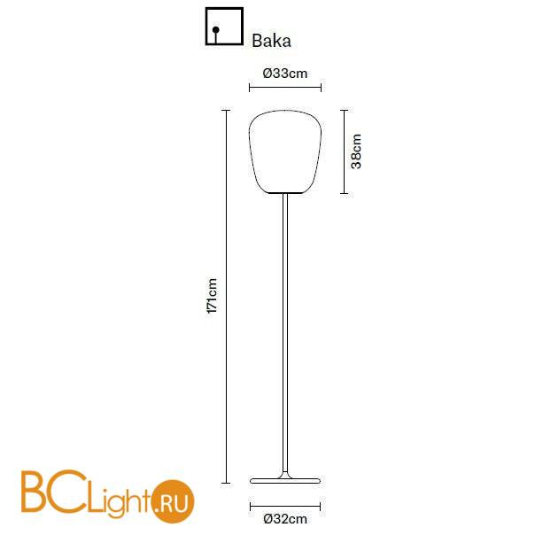 Торшер Fabbian Lumi F07 C07 01 Торшер Fabbian Lumi F07 C07 01