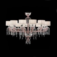 Люстра Barovier&Toso Premiere Dame 5696/12/B/RS/BB Люстра Barovier&Toso Premiere Dame 5696/12/B/RS/BB