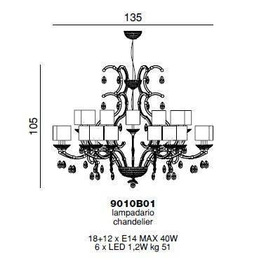 Люстра Beby Group Princess 9010B01 Light gold 666 SW Bronze Shade Люстра Beby Group Princess 9010B01 Light gold 666 SW Bronze Shade