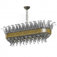 Подвесной светильник Beby Group Milano Deco 8030B04 Light gold Smoked Glass Подвесной светильник Beby Group Milano Deco 8030B04 Light gold Smoked Glass