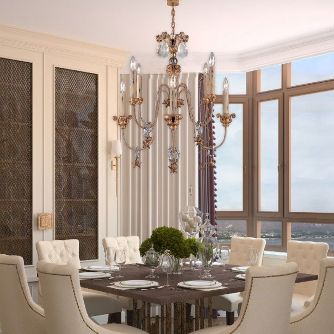 Люстра Flambeau Mignon FB/MIGNON8 Люстра Flambeau Mignon FB/MIGNON8