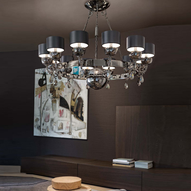 Люстра Masiero Nuare 12 /G08/ SAT/17/SN