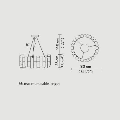 Подвесной светильник Slamp La lollo SUSPENSION L PEWTER WHITE LAL87SOS0003PE000 Подвесной светильник Slamp La lollo SUSPENSION L PEWTER WHITE LAL87SOS0003PE000