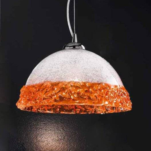 Подвесной светильник Vetri Lamp 1158/32 Cristallo/Arancio Подвесной светильник Vetri Lamp 1158/32 Cristallo/Arancio