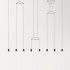 Подвесной светильник Vibia Wireflow 0340 04 /1B