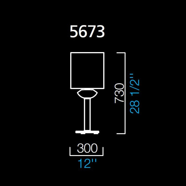 Настольная лампа Barovier&Toso Kensington 5673/EO/NN