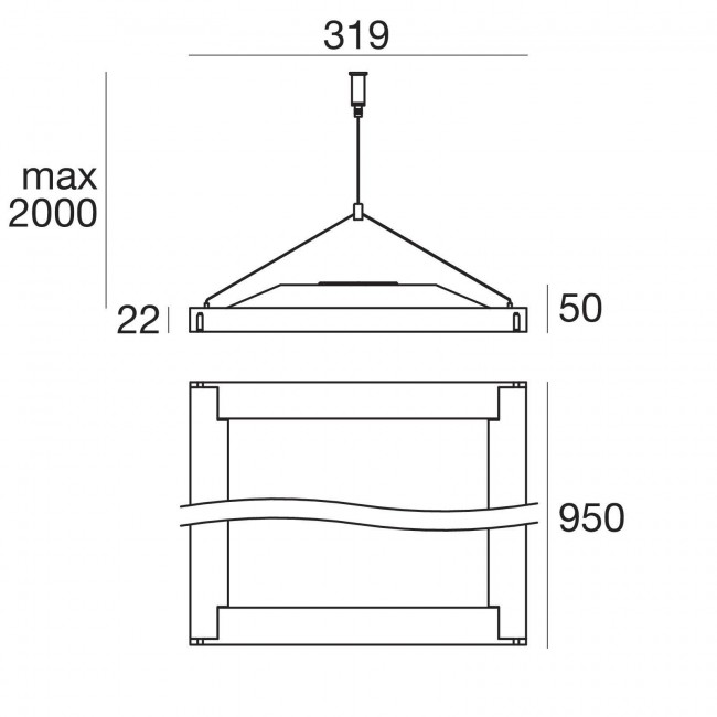 Светильник для струнной системы Linea Light Matrix 54285 Светильник для струнной системы Linea Light Matrix 54285