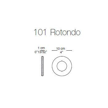 Встраиваемый спот (точечный светильник) La Murrina Spot 101 rotondo YY-3L Встраиваемый спот (точечный светильник) La Murrina Spot 101 rotondo YY-3L