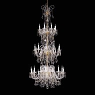 Люстра Beby Group Crystal 7300/16+10+8 Light Gold CUT CRYSTAL Люстра Beby Group Crystal 7300/16+10+8 Light Gold CUT CRYSTAL