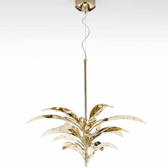 Люстра IDL Crystal Palm 470/12 light gold Люстра IDL Crystal Palm 470/12 light gold