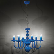 Люстра Italamp 281/6 Turquoise / NK