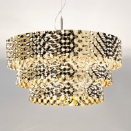 Подвесной светильник IDL Capitonne 486/10 light gold Подвесной светильник IDL Capitonne 486/10 light gold