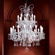 Люстра Masiero Bohemia VE 874/16+8 CUT CRYSTAL Люстра Masiero Bohemia VE 874/16+8 CUT CRYSTAL
