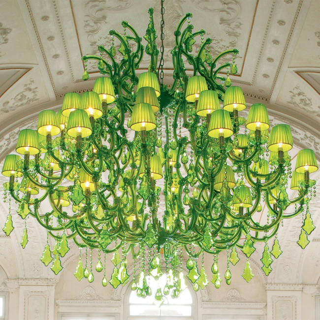 Люстра Masiero Maria Teresa VE 906 49 CG green Люстра Masiero Maria Teresa VE 906 49 CG green