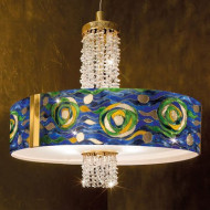 Подвесной светильник Kolarz Emozione 0345.36.3.Aq.BG.OKpT Подвесной светильник Kolarz Emozione 0345.36.3.Aq.BG.OKpT