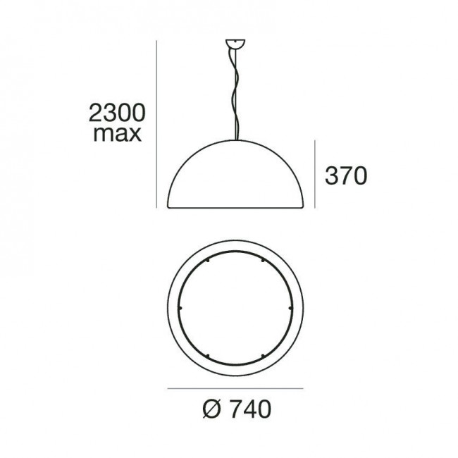 Подвесной светильник Linea Light Entourage_P1 7666 Подвесной светильник Linea Light Entourage_P1 7666
