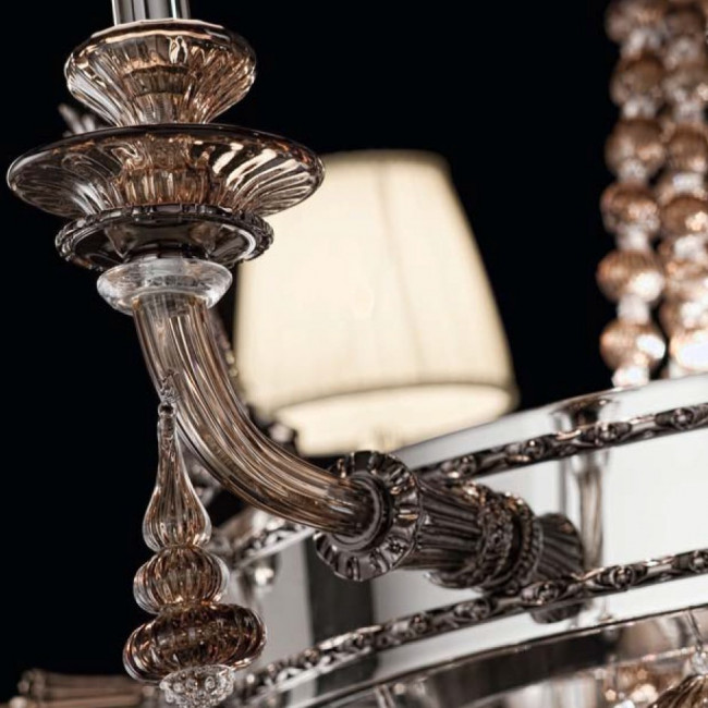 Люстра Sylcom Impero 1648/6 ARG FU + TOP 1648 ARG