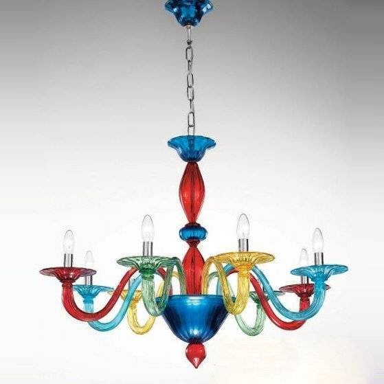 Люстра Vetri Lamp 1191/8 Multicolor