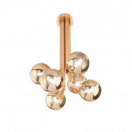 Потолочная люстра Renzo Del Ventisette Ohlala PL14533/6 DEC. 097 SFERE ORO Потолочная люстра Renzo Del Ventisette Ohlala PL14533/6 DEC. 097 SFERE ORO