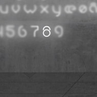 Настенный светильник Artemide Alphabet 1210800A + supp