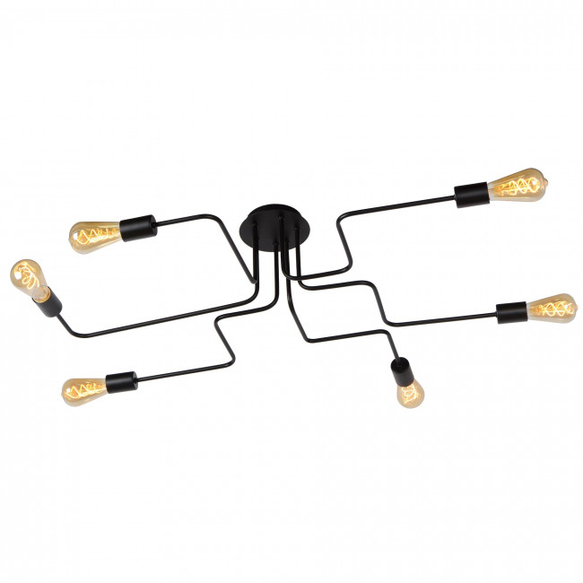 Потолочная люстра Lucide Lester 21112/06/30 Потолочная люстра Lucide Lester 21112/06/30