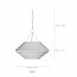 Подвесной светильник Terzani Kika Q20S M7 C8