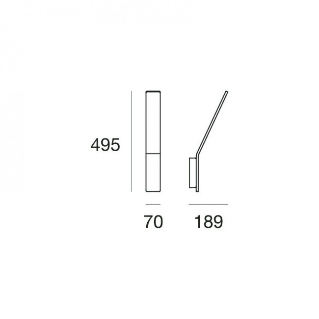 Настенный светильник Linea Light Lama 7104 Настенный светильник Linea Light Lama 7104