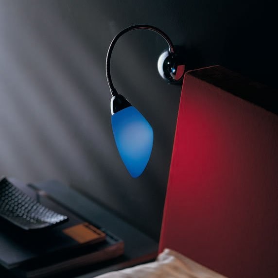 Бра De Majo POLI PO A1 0POLI0A-1 satined blue Бра De Majo POLI PO A1 0POLI0A-1 satined blue