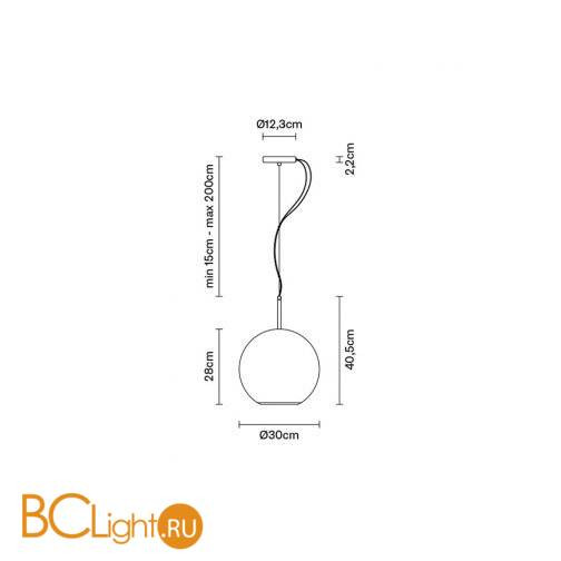 Подвесной светильник Fabbian Beluga Royal D57 A53 41 Подвесной светильник Fabbian Beluga Royal D57 A53 41