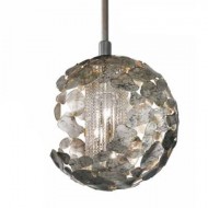 Потолочный светильник IDL Twister 509/4 silver corten with chromed chains Потолочный светильник IDL Twister 509/4 silver corten with chromed chains