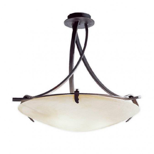 Потолочный светильник Masca Intreccio 1660/3PL Peltro / Glass 285 Потолочный светильник Masca Intreccio 1660/3PL Peltro / Glass 285