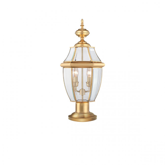 Садово-парковый фонарь Quoizel Newbury QZ-NEWBURY3-L-PB Садово-парковый фонарь Quoizel Newbury QZ-NEWBURY3-L-PB