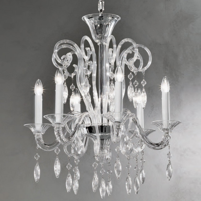 Люстра De Majo 6018 K6 060180K06 cristallo Люстра De Majo 6018 K6 060180K06 cristallo