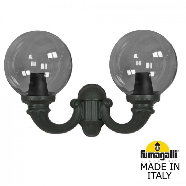 Уличный настенный светильник Fumagalli Globe 300 G30.142.000.AZE27 Уличный настенный светильник Fumagalli Globe 300 G30.142.000.AZE27