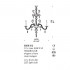 Люстра De Majo SARA K12 0SARA0K13 Люстра De Majo SARA K12 0SARA0K13