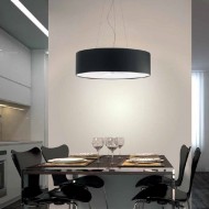 Подвесной светильник Axo Light Skin SP SKI 070 Nero opaco/Bianco SPSKI070E27NEBC Подвесной светильник Axo Light Skin SP SKI 070 Nero opaco/Bianco SPSKI070E27NEBC