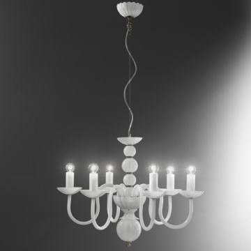 Люстра Italamp 281/6 White / NK Люстра Italamp 281/6 White / NK