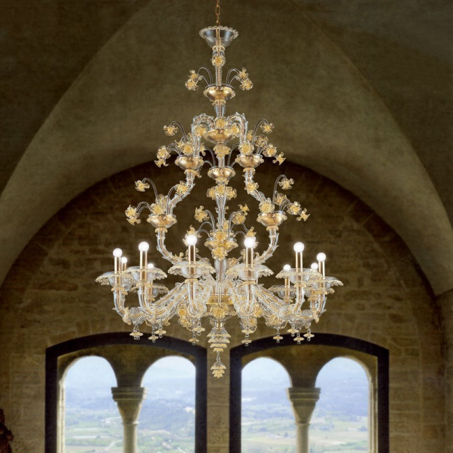 Люстра La Murrina Ca' Rezzonico S/12 AO-2S Люстра La Murrina Ca' Rezzonico S/12 AO-2S