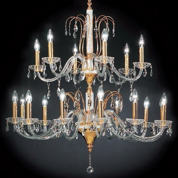 Люстра Prearo Starlet STARLET/12+6/24K/SP Люстра Prearo Starlet STARLET/12+6/24K/SP