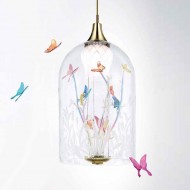 Подвесной светильник La Murrina Jardin de Verre S Pendant 2L butterfly Подвесной светильник La Murrina Jardin de Verre S Pendant 2L butterfly